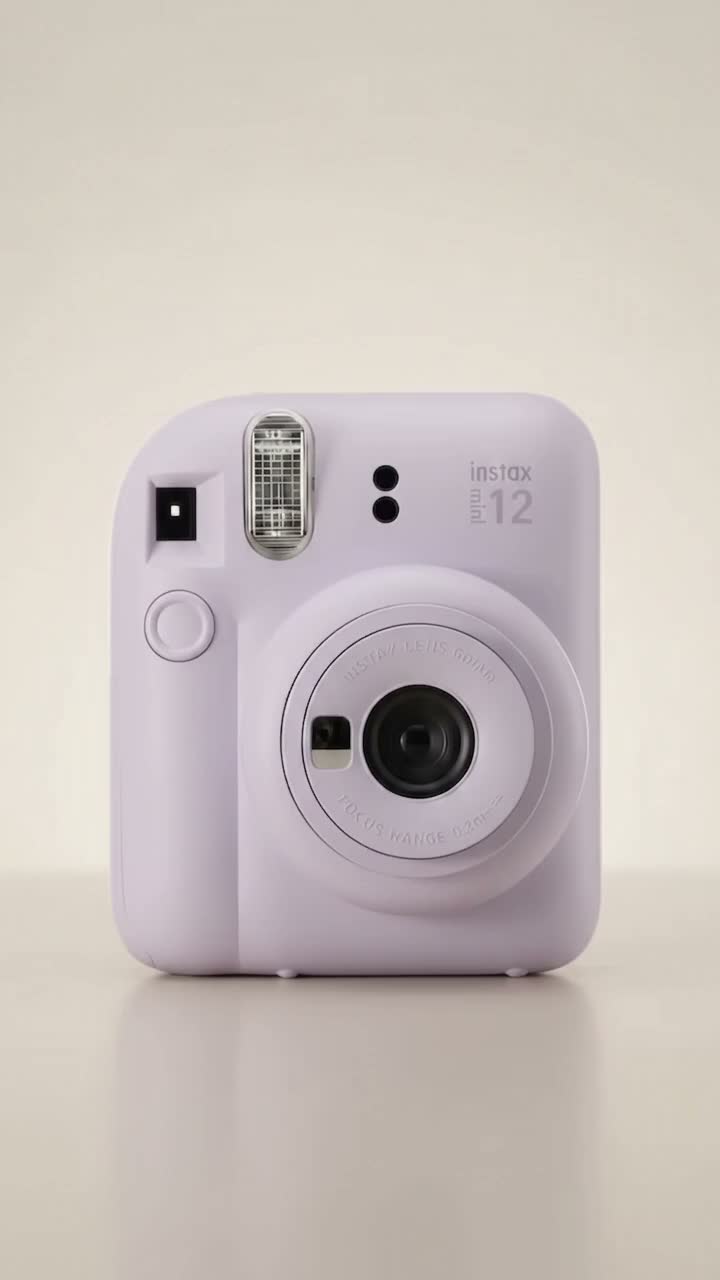 Fujifilm Instax Mini 12 Instant Camera (Lilac Purple) (Renewed)